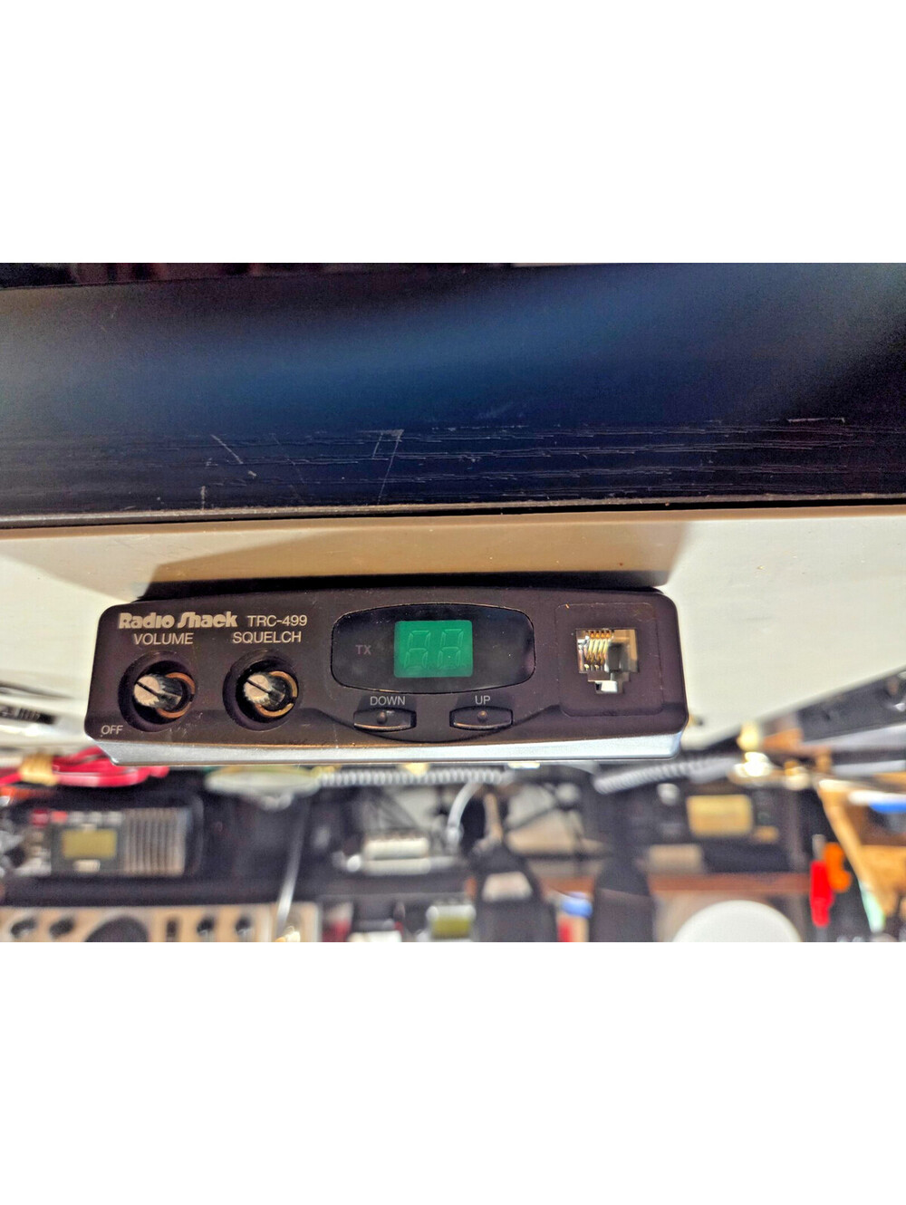 FRONT FACEPLATE REALISTIC TRC-499 COMPACT MOBILE CB RADIO